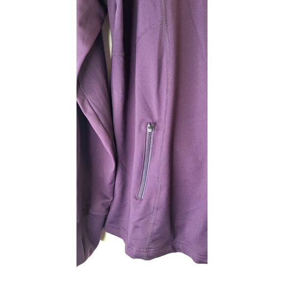 WESTBOUND Purple Full Zip Track Jacket Women's Sz XL Active Wear Casual Workout - Picture 5 of 8